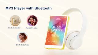 80GB Mp3 & Mp4 Music Player with Spotify, Amazon Music, Audible, Browser
