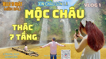 NIN ĐI MỘC CHÂU | THÁC CHIỀNG KHOA TUYỆT TÁC 7 TẦNG NƯỚC GIỮA NÚI RỪNG MỘC CHÂU - CUNG ĐƯỜNG ĐẸP QUÁ