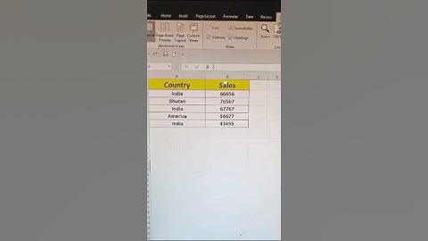 How To Insert Custom View in MS Excel???