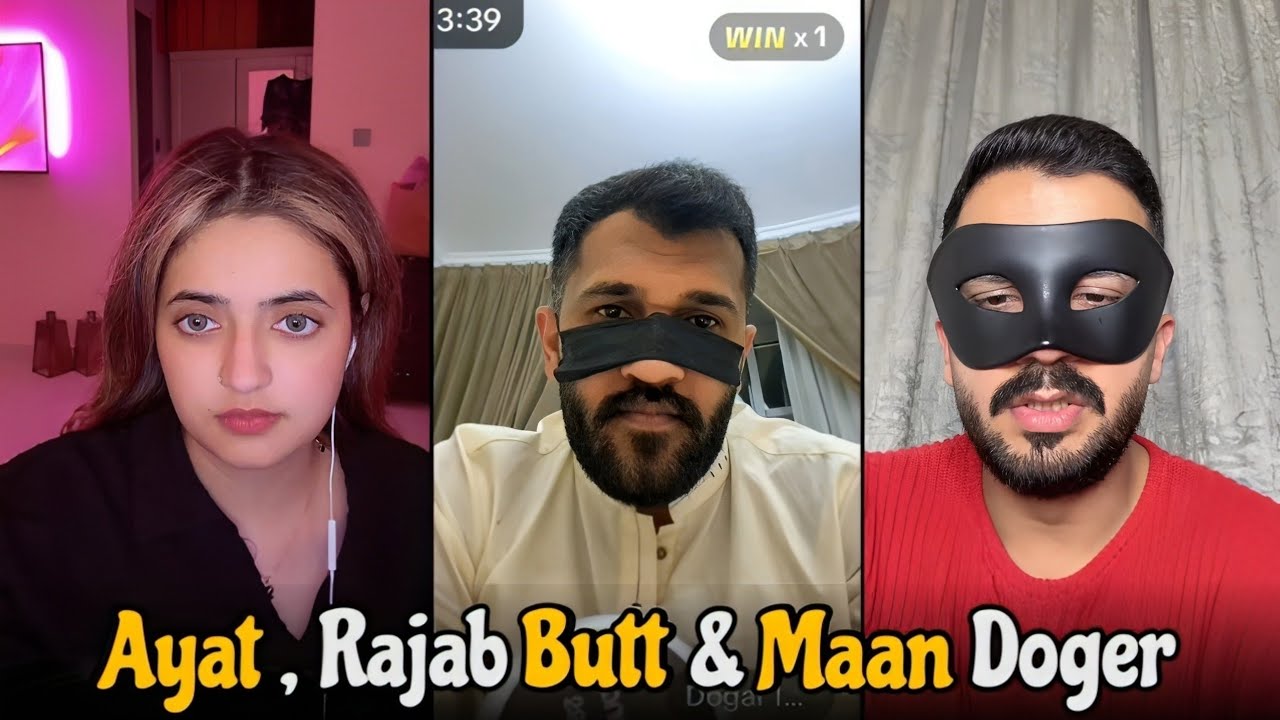 September 4, 2025 TikTok Live Match 😂 Ayat Akbar , Rajab Butt & Maan Doger | Funny Moments 🤣😂