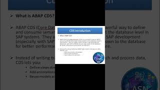 CDS View Introduction | ABAP on HANA Basics 💡 #sap #cdsviews #saphana #hana #abap