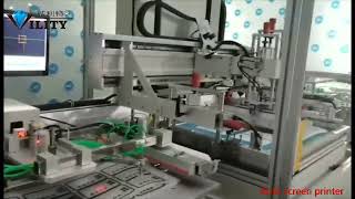 Fully Automatic Sheet to Sheet High Precision Screen Printing Machine CCD Alignment Visual system Net Worth