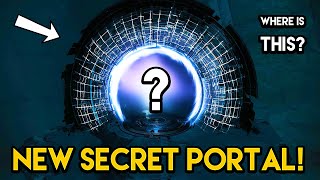 Destiny 2 - SECRET PORTAL LEADS SOMEWHERE NEW! Hidden Portal Mystery