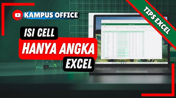 CARA MEMBUAT CELL EXCEL HANYA BISA DIISI ANGKA SAJA #SHORTS