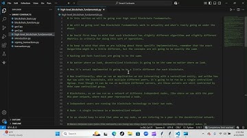 Python Papi / Smart Contracts - High Level Blockchain Fundamentals - Day 1