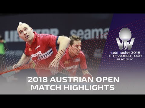 Tomokazu Harimoto/Yuto K. vs Daniel H./Robert Gardos I 2018 ITTF Austrian Open Highlights (R16)