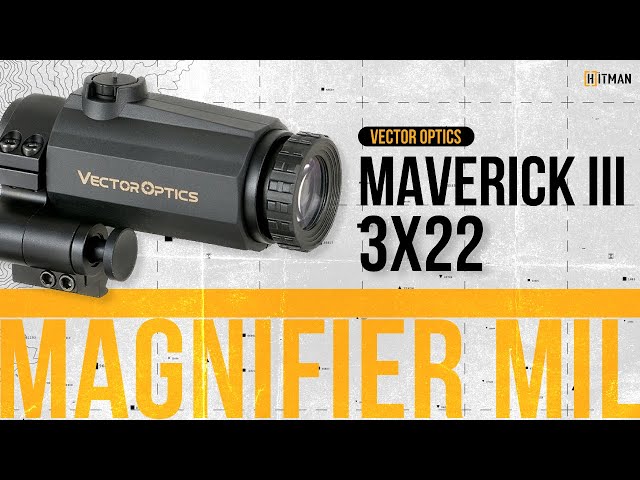 Огляд магніфаєра MAVERICK-III 3X22 MAGNIFIER MIL [VECTOR OPTICS