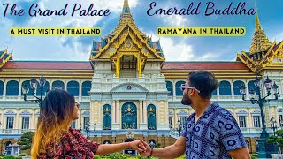 Grand palace Bangkok tour | Emerald Buddha | Ramayana in Thailand | Best place to visit in Bangkok