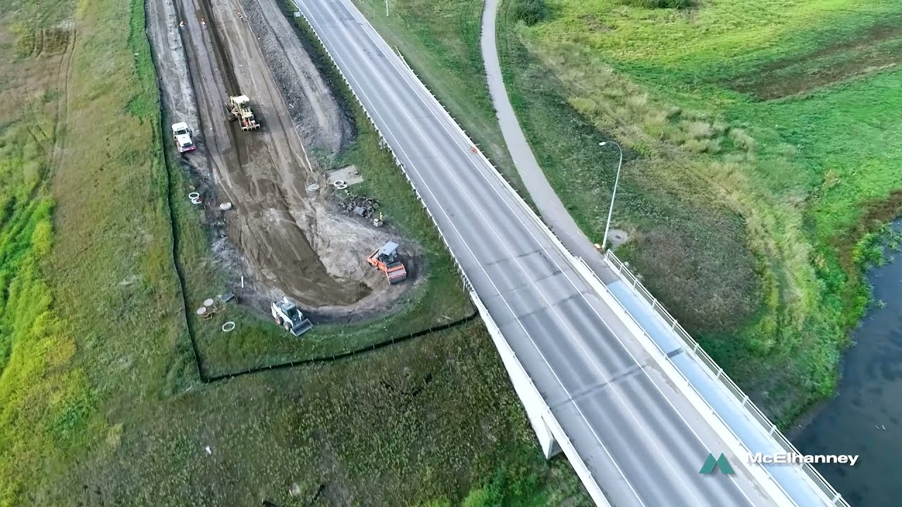 Ray Gibbon Drive Improvements, Phase 2A September 2021 Construction