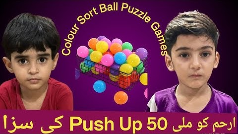 Colour Sort Ball Puzzle Game | Kids Best Indoor Games | Pe Games And Activities For Kids 
