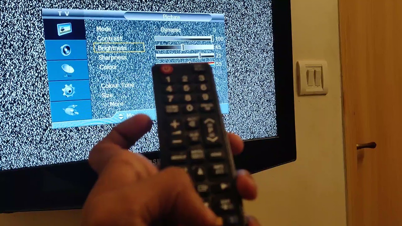 Блокировка телевизора самсунг