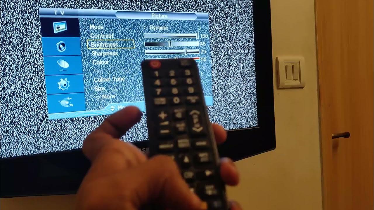 how-to-change-brightness-in-samsung-tv-youtube