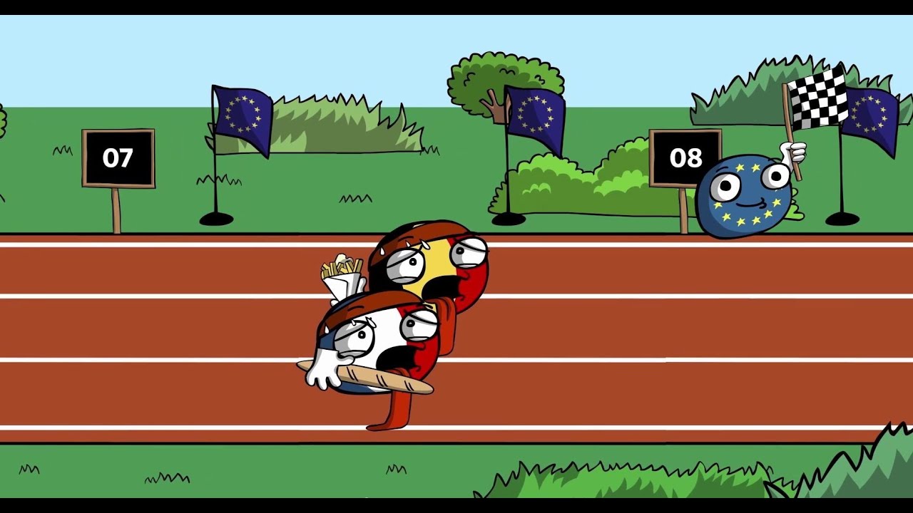 Euroballs: Do those with the highest taxes get value for money? newspaper mockup