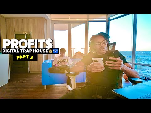 Building My Digital TRAPHOUSE From Scratch Pt 2 New Money Moves