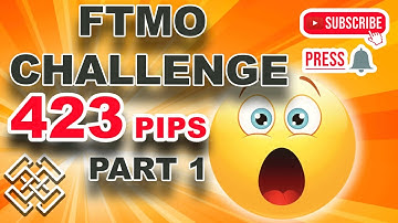 Trading FTMO in 2021 | US30 423 Pips | FTMO Challenge Part 1 of 2
