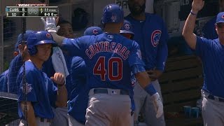8/24/16: Zobrist, Hendricks help Cubs top Padres, 6-3