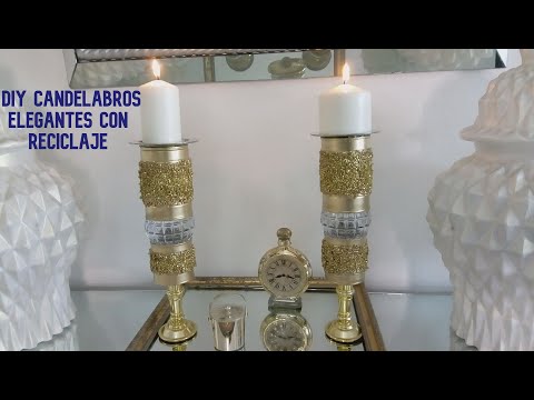 Video: Cómo hacer un candelabro con tus propias manos: foto