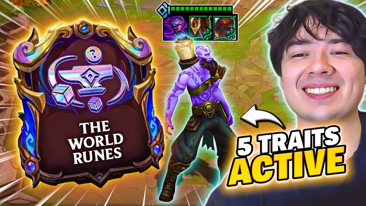 I Clicked World Runes And Created A RECORD STRONGEST RYZE!