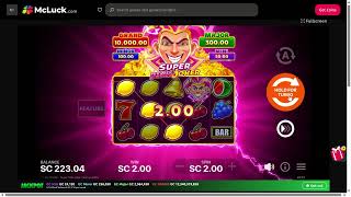 Super Pink Joker Hold and Win on McLuck.com 7/2/25 10:40pm screenshot 5