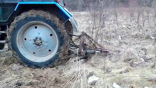 Корчеватель, робота корчевателя 🚜