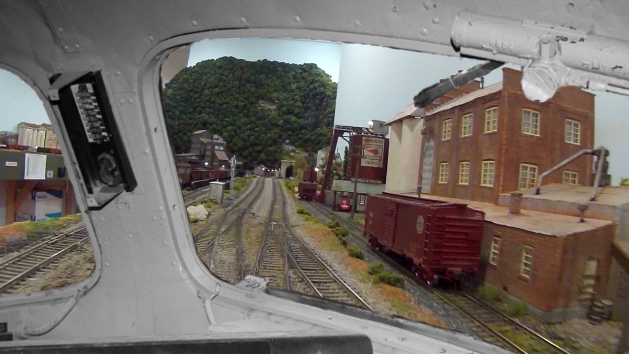 BR&A Model Railroad Cab Ride YouTube