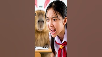 Thắm hiểu lầm Capy lấy cục tẩy của mình #capybara #ongbavaboss