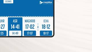 Masjidbox Screens : Custom Labels screenshot 4
