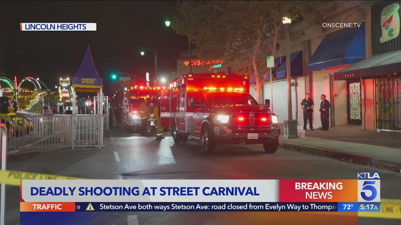2 teen boys fatally shot at Lincoln Heights carnival YouTube