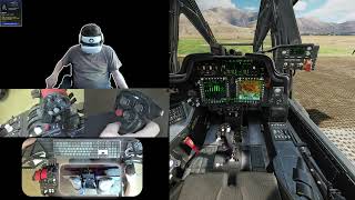 Apache preflight | #dcsworld VR setup | #obsstudio #quest3 #virtualdesktop #vrgaming