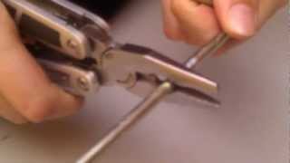 vid 2 tent pegs, grooves added for extra purchase in pot