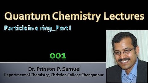 001 | Particle in a ring_Part 1 | MSc Sem 2 | University of Kerala