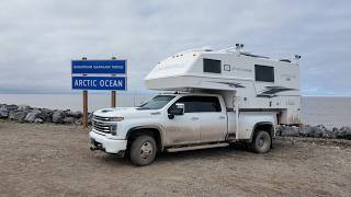 We made it to the top of Canada's most northern road!  E201