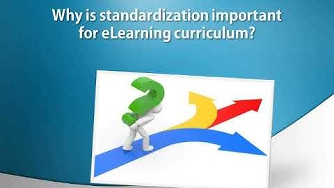 Standards of E-learning Curriculum Development