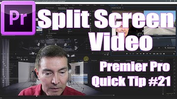 Adobe Premier Pro Quick Tips #21 - Create a Basic Split Screen Video