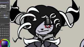 Epic OC Drawing Art: Creating a Horned Character in ClipStudioPaint | DeviantArt Commission Process!