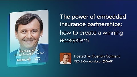 Allianz Partners on benefits of partnering with insurtechs | Qover webinar