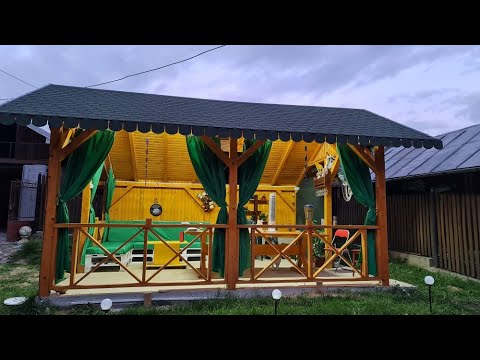 Video: Foisor Pentru Paleți (41 De Fotografii): Construcție De Palete, Cum Să Faci Un Foișor Din Lemn Pentru Căsuțele De Vară Cu Propriile Mâini