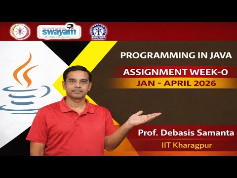 💯 Programming In Java Week-0 Assignment Solution Jan-April 2026 #nptel ...