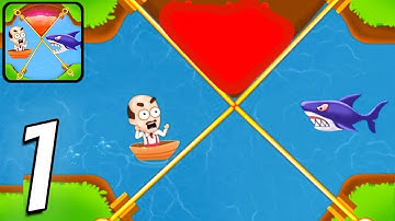 Save Daddy – Pull the Pin Game - All Levels Gameplay Walkthrough #01 (Android, iOS)