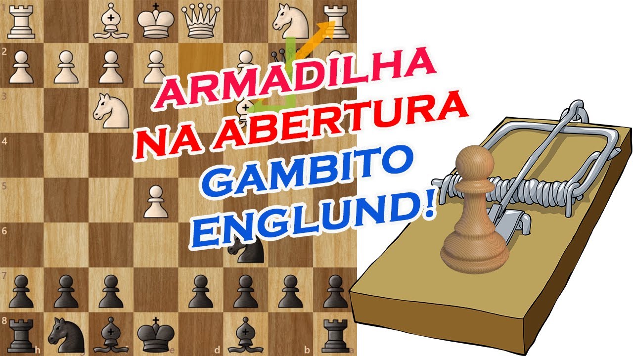 Cilada no Gambito de Dama Aceito - Armadilhas na Abertura #17