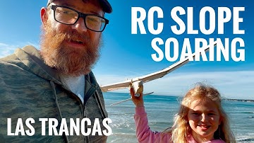 RC Slope Soaring at Las Trancas #rcflying #scratchbuilt #handlaunchglider #shortflight!