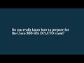 Do you really know how to prepare for the Cisco 300-635 DCAUTO exam?