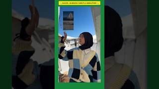 Gazze, Global Sumud Fi̇losunu Umutla Bekli̇yor⛵️Gazzeli̇ler Sanatla, Sumuda Olan Umutlarini Çi̇zdi̇ler⛵️