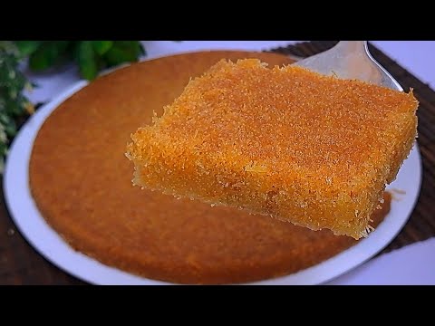 حلويات تنافس البسبوسه واحلي من الكنافه حصري وف10دقايق بس هتعمليها دايبه ومرمله هتنبهري بجمالها