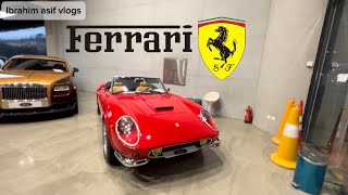 Discover your dream cars | red classic Ferrari || Ibrahim asif vlogs