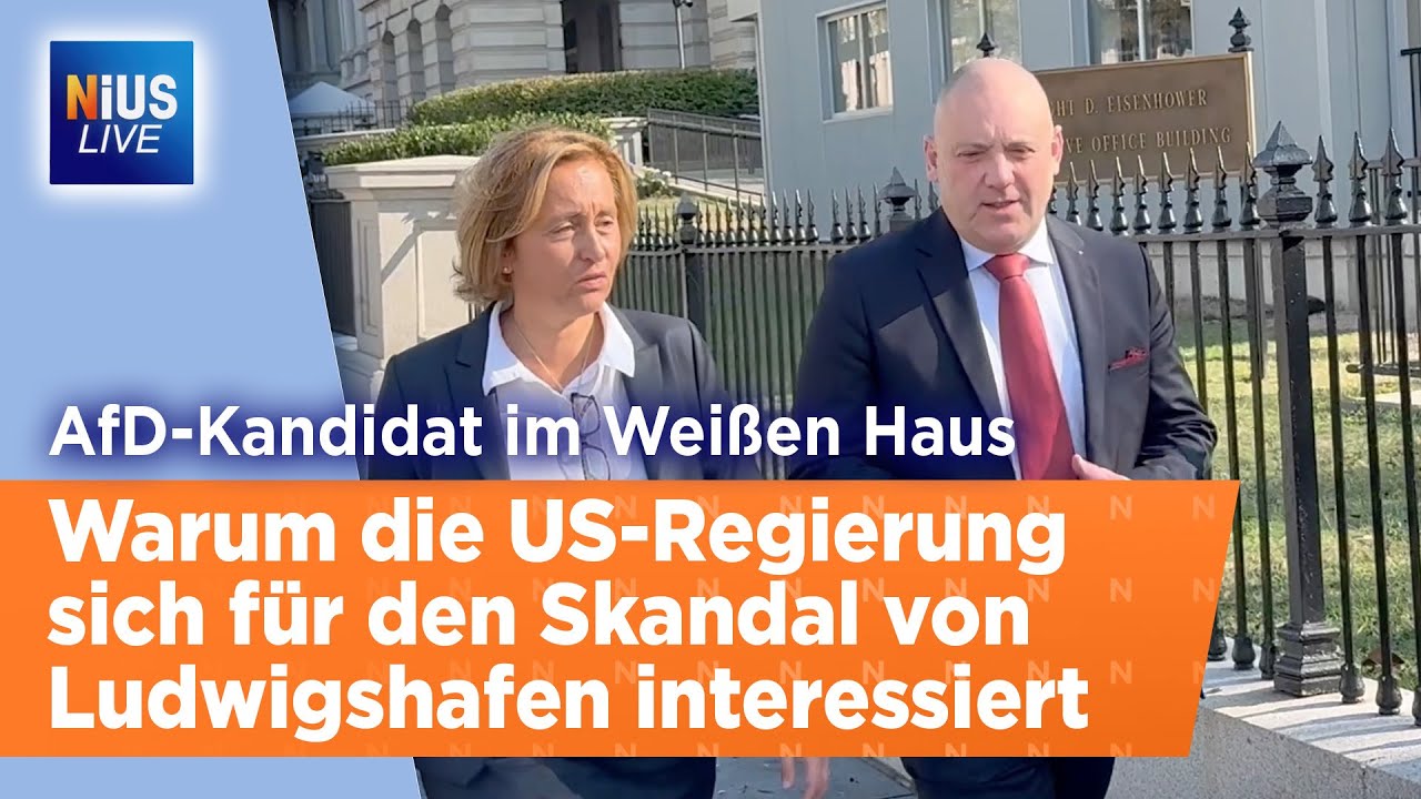 AfD im Weißen Haus: USA greifen in Ludwigshafener Wahl-Skandal ein | NIUS Live am 16. September 2025