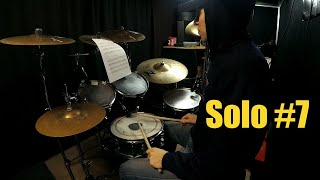 Solo #7 - Charley Wilcoxon (150 Rudimental Solos) + hi-hat & kick