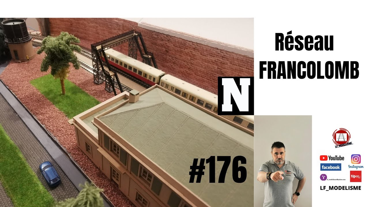 Rame de trains construit en MECCANO echelle 1 : Jouets et