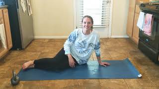 03/20/20 Workout Movements: Side Plank, Burpee Over the Bar/Object, Single Leg V-ups, Deadbugs