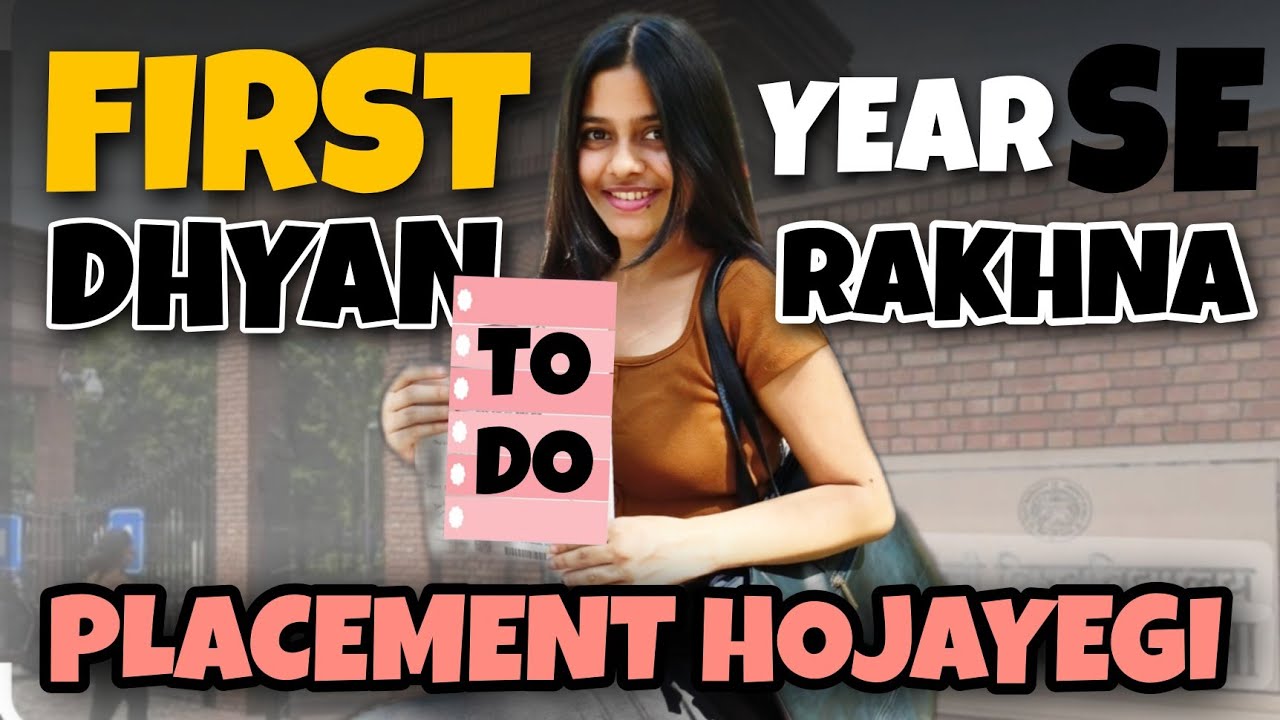 You Will NOT Get A Job From DU If.. 8 Tips For 1st Year College Students To Crack Campus Placements